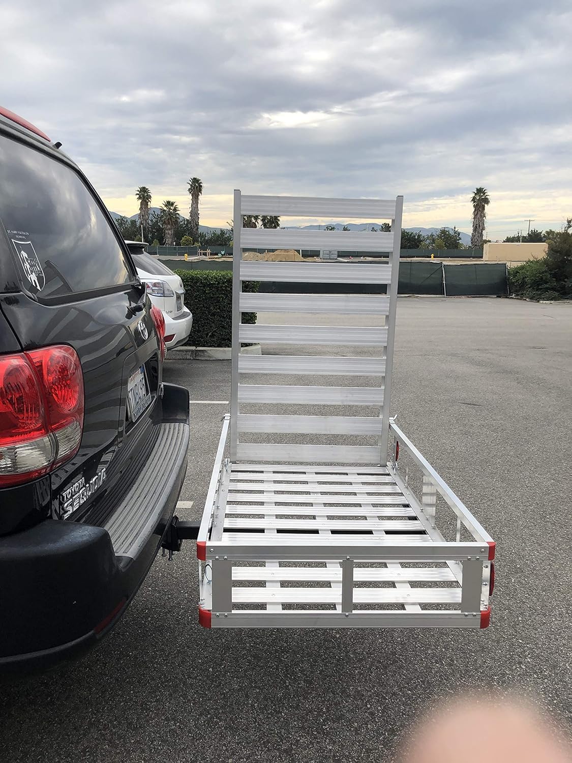 Aluminum Hitch Mount Wheelchair Carrier with 47" Ramp Q229