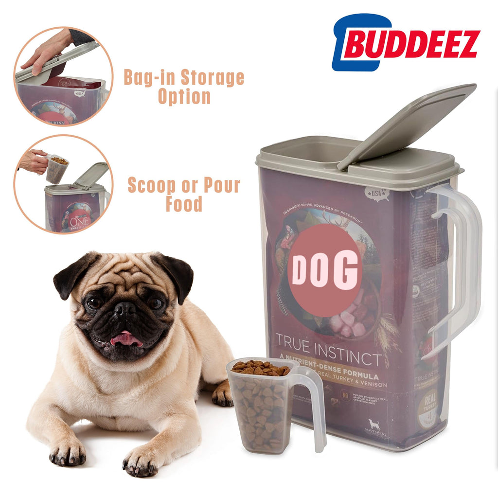 8 Quart Pet Food Storage Container with Scoop J88443