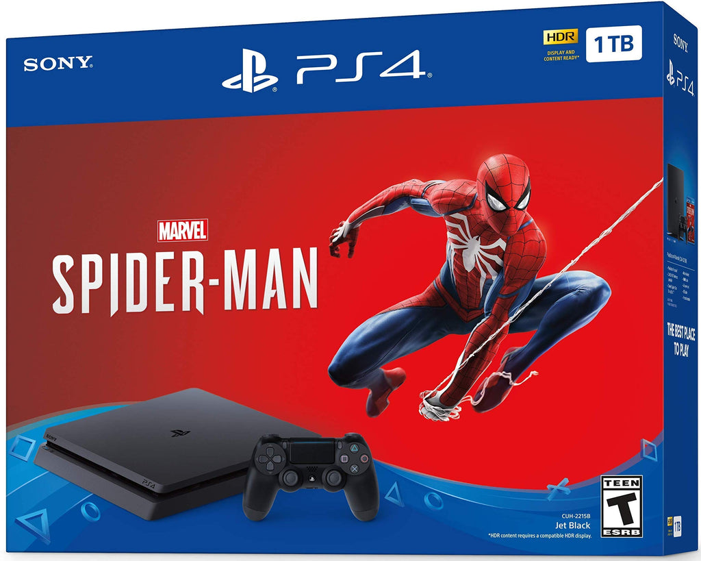 Playstation 4 Slim 1TB SSD Console with Wireless Controller D8824
