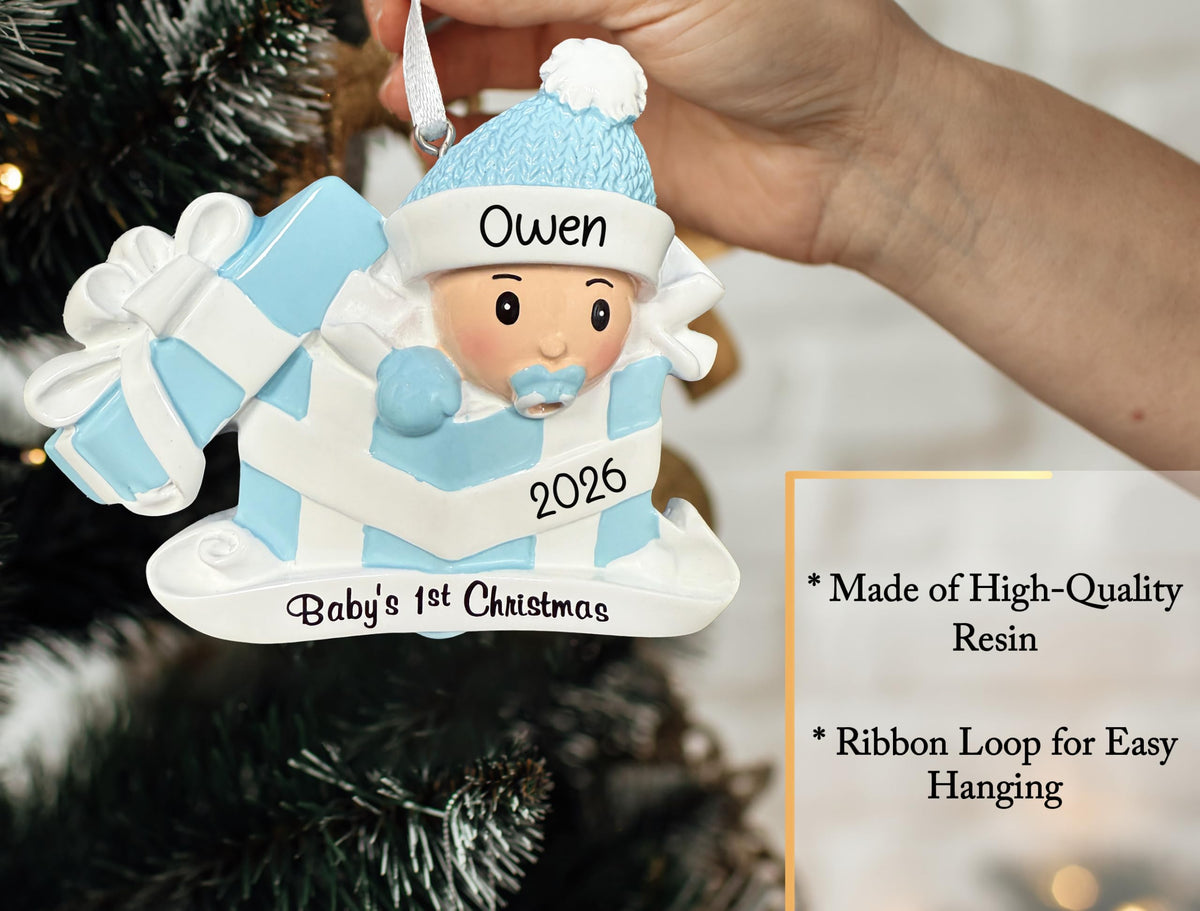 Baby's First Christmas Ornament 2026 R9191