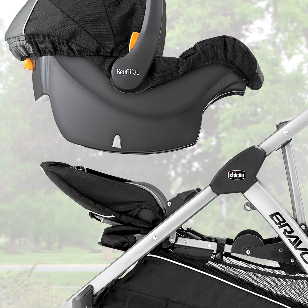 Double Stroller with Child & Parent Tray K932