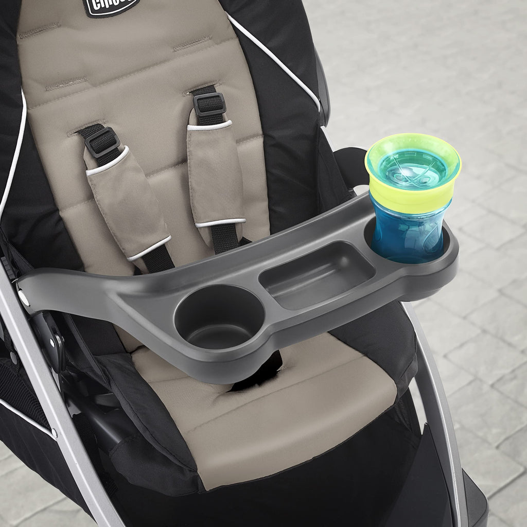 Double Stroller with Child & Parent Tray K932