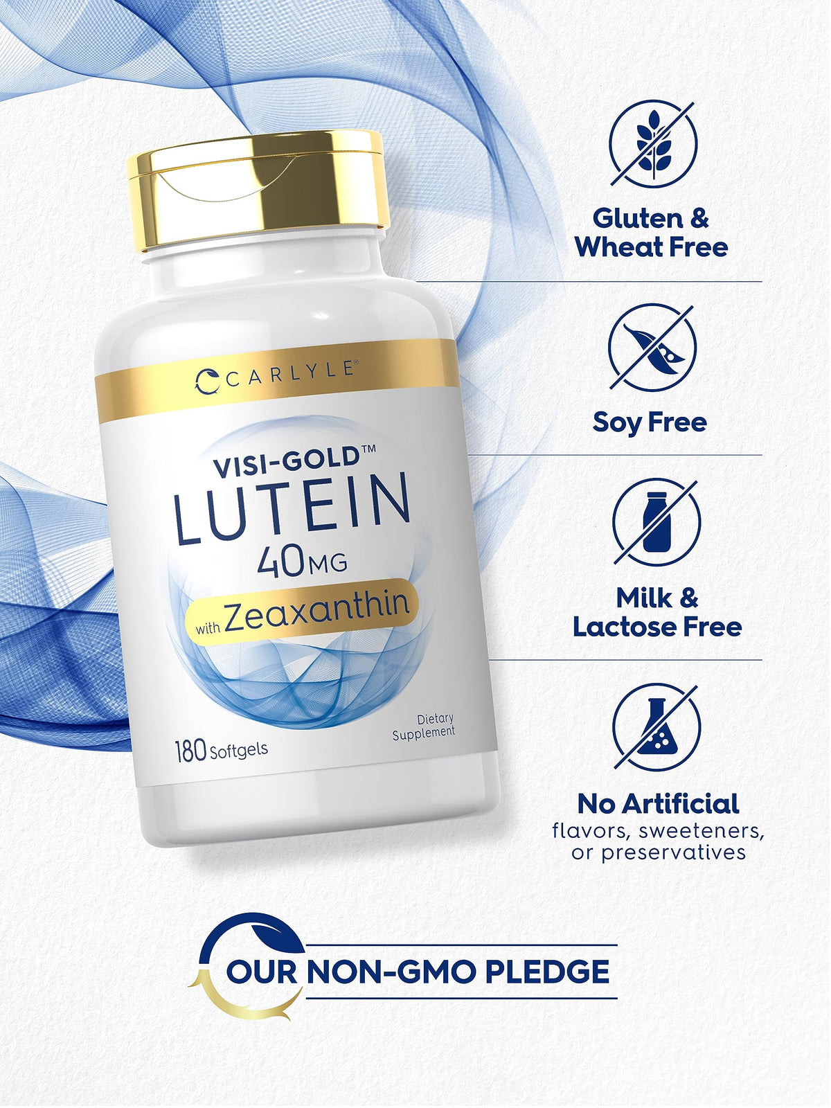Lutein and Zeaxanthin 40mg 180 Softgels I49239