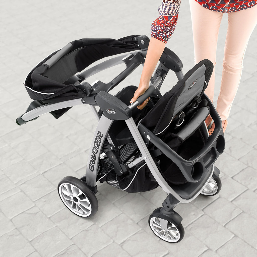 Double Stroller with Child & Parent Tray K932